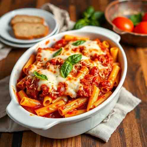 Classic Ragu Baked Ziti Recipe